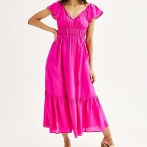 Elegant anime West Pink Women's Dress